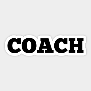 Coach Sticker